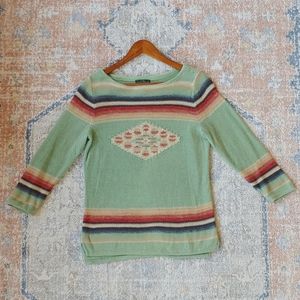 Lauren Ralph Lauren | VINTAGE Aztec 90's Sweater